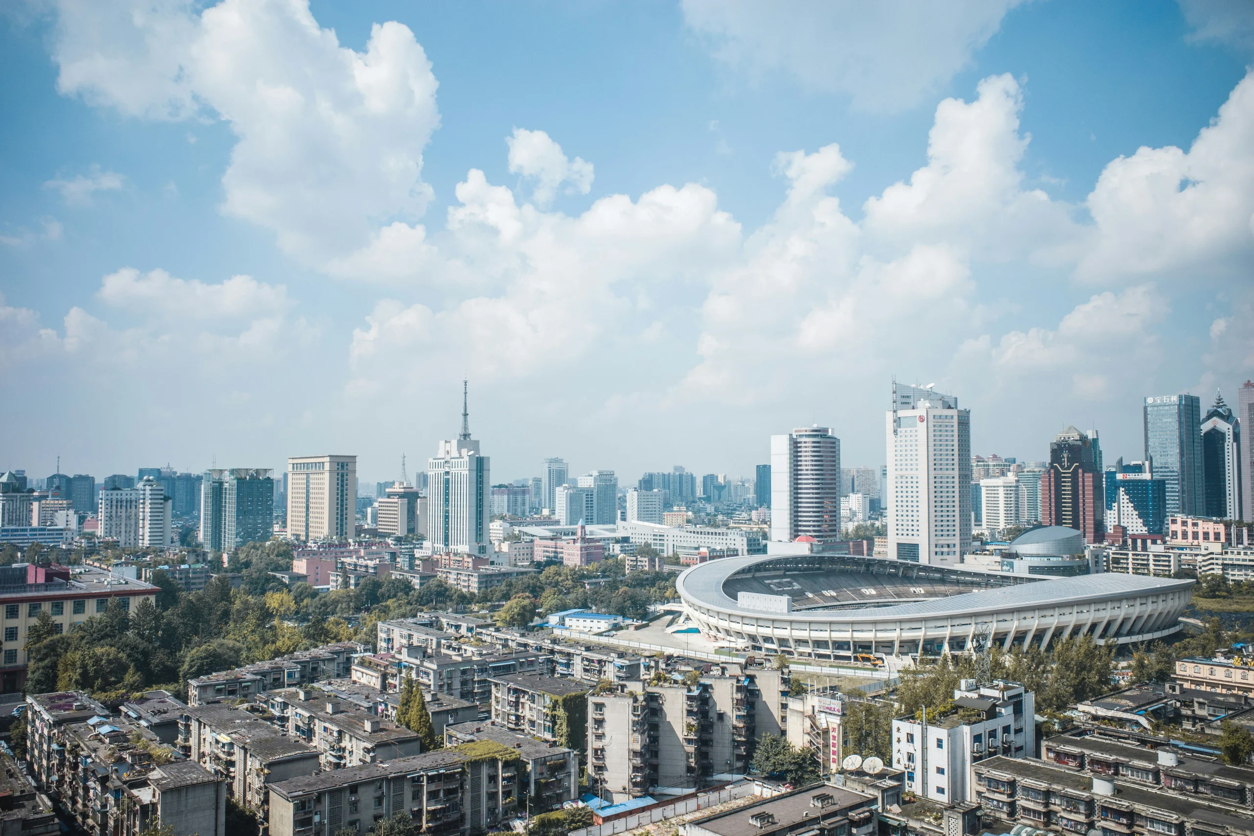 china city view