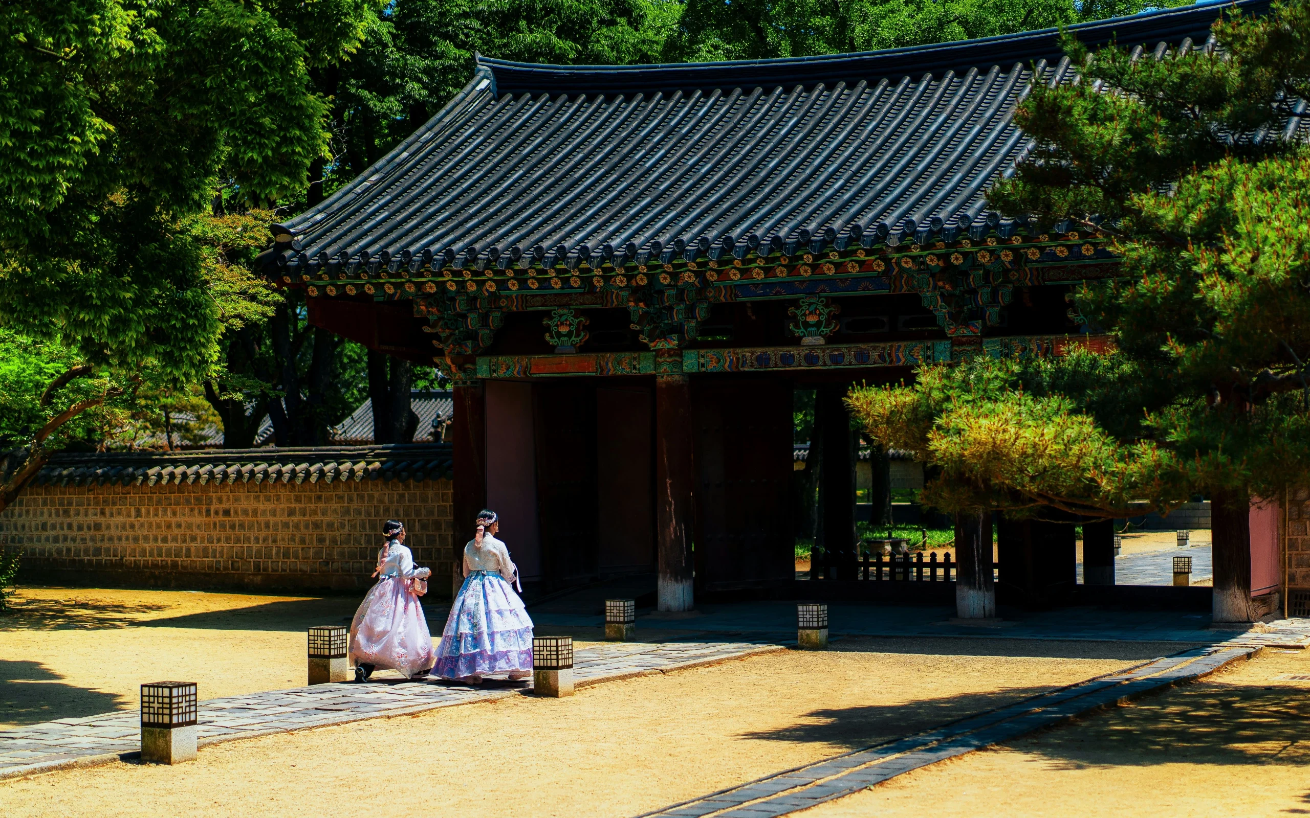 south korea temple
