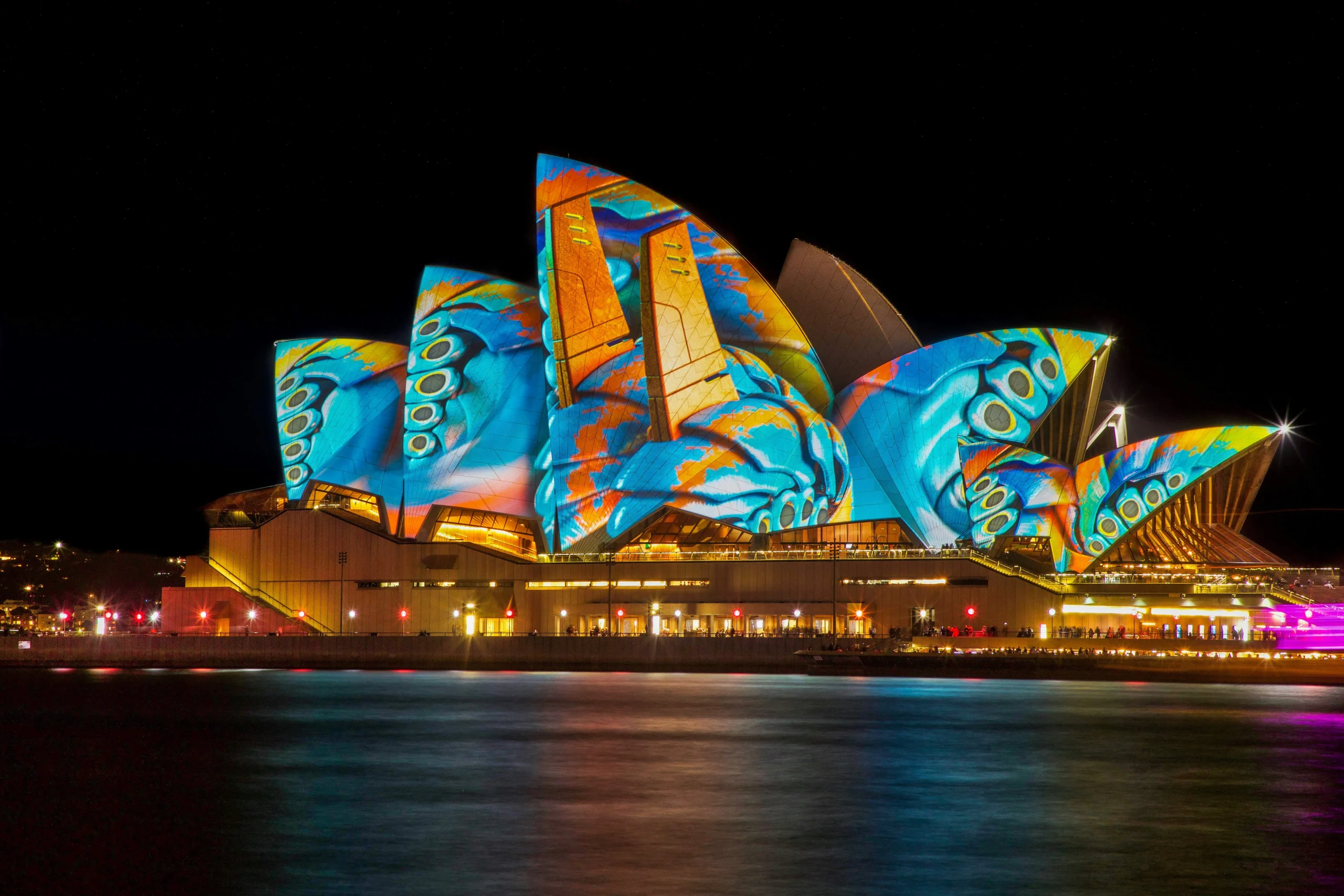 sydney australia night life view