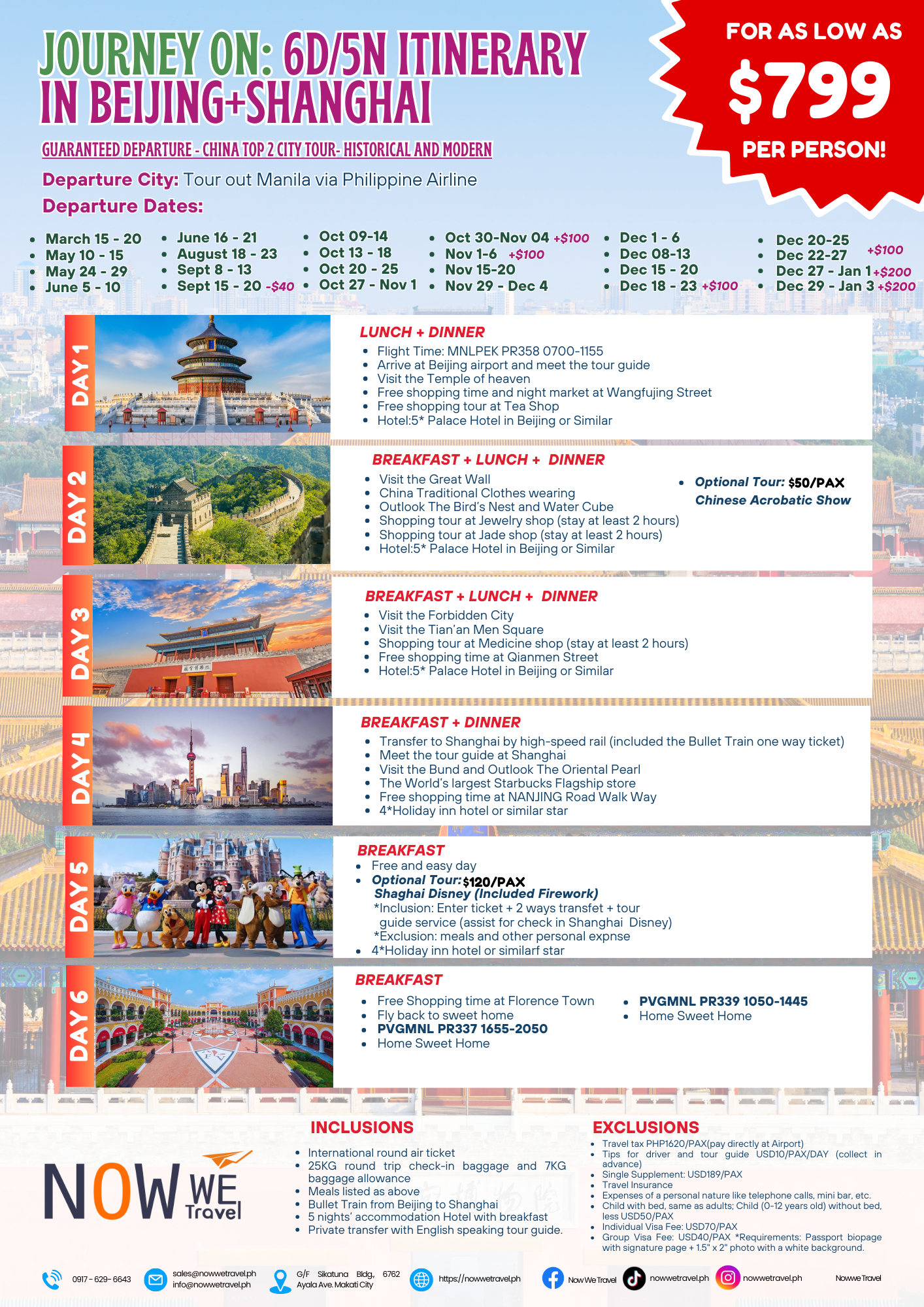 4D3N Nihao Shanghai Tour